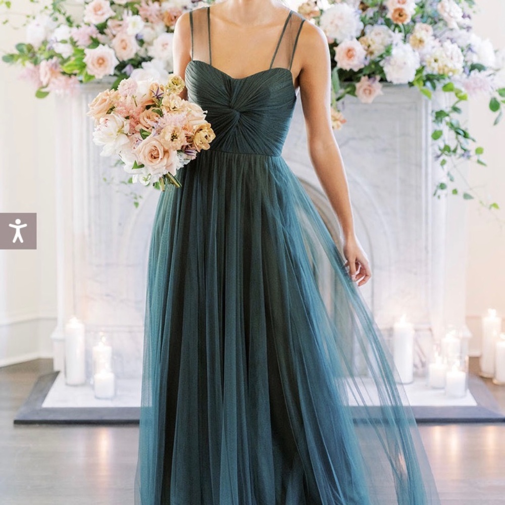 Revelry Dress- Pippa Tulle in Greenery Size 4